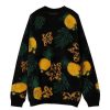 Uomo Emmiol | Maglione Girocollo In Jacquard Ananas Da Uomo