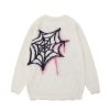 Uomo Emmiol | Maglione Girocollo Da Uomo In Jacquard Fuzzy Spider