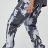 Uomo Emmiol | Jeans Larghi Da Uomo Con Stampa Tie-Dye Lavata