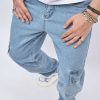 Uomo Emmiol | Jeans Cargo Con Tasca Grande Da Uomo