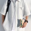 Uomo Emmiol | Camicia Da Uomo Con Tasche Traspiranti In Seta Di Ghiaccio