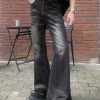 Uomo Emmiol | Jeans Larghi Svasati A Vita Alta Vintage Ombre Da Uomo