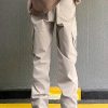 Uomo Emmiol | Pantaloni Cargo Con Cerniera Multitasche Da Uomo