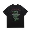 Uomo Emmiol | T-Shirt Da Uomo Con Stampa Serpente Totem A Manica Corta