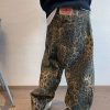 Uomo Emmiol | Pantaloni Larghi Da Uomo Con Stampa Leopardata