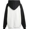 Uomo Emmiol | Felpa Con Cappuccio Oversize Da Uomo Con Coulisse Raglan In Colore A Contrasto