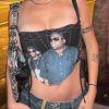 Donna Emmiol | Top A Corsetto Con Lacci Con Grafica A Figura Punk