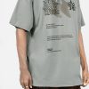 Uomo Emmiol | T-Shirt A Maniche Corte Oversize Con Stampa Da Uomo