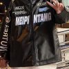 Uomo Emmiol | Giacca Da Moto In Pelle Pu Con Logo Da Uomo