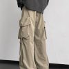 Uomo Emmiol | Pantaloni Cargo Multitasche Con Coulisse Da Uomo